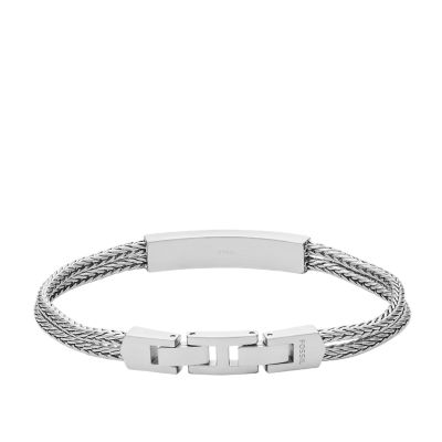 Bracelet personnalisable en acier inoxydable JF03445040 Fossil