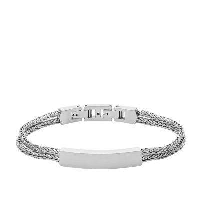 stainless silver bracelet