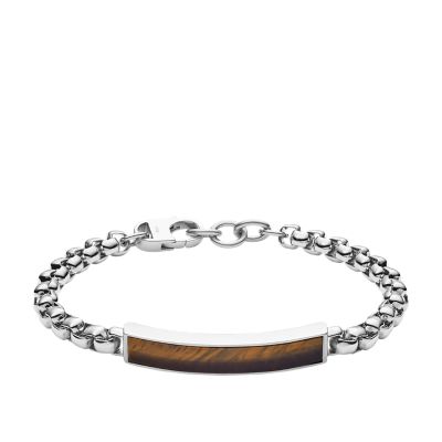 Dive Tiger's Eye Chain Bracelet