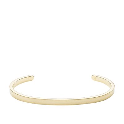 Modern Americana Gold-Tone Stainless Steel Cuff Bracelet