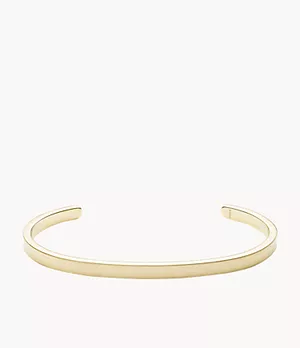 Modern Americana Gold-Tone Stainless Steel Cuff Bracelet