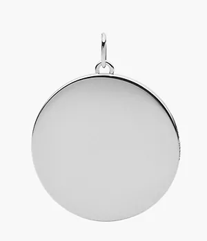 Corra Oh So Charming Stainless Steel Disc Charm