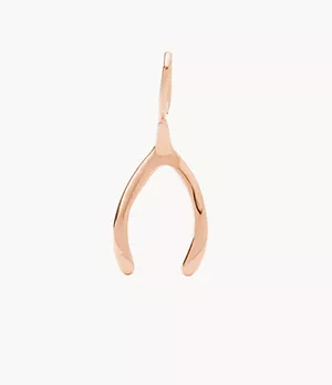 Oh So Charming Rose Gold-Tone Stainless Steel Charm
