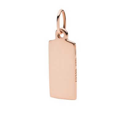 Fossil shop charms rosegold