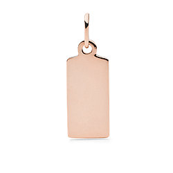 Corra Oh So Charming Rose Gold-Tone Stainless Steel Charm