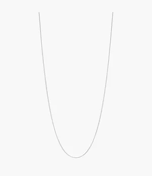 Corra Oh So Charming Short Stainless Steel Chain Necklace