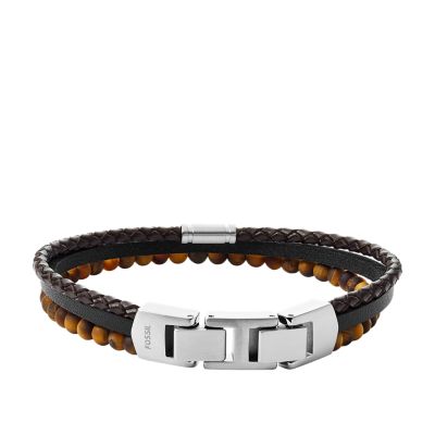 Bracelet Fossil JFS00616040 Femme Fossil Bijoux - Bracelet sur Lookéor