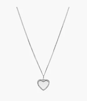 Be Mine Stainless Steel Pendant Necklace
