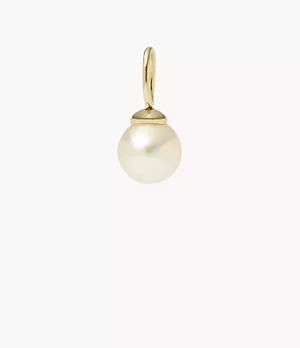 Oh So Charming Mother of Pearl Round Pearl Charm