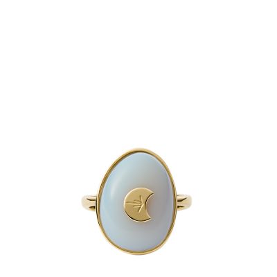 Georgia Modern Nomad Moonstone Cocktail Ring Jf Fossil