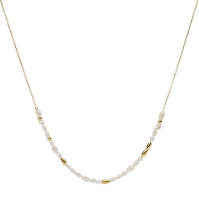 

Fossil Femmes Collier de perles Tiny Pearls à perles d’eau douce