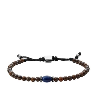 Bracelet fossil homme bleu new arrivals