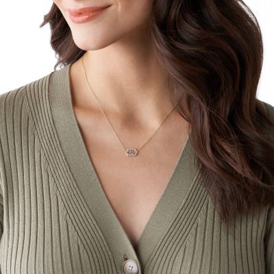 Fossil on sale knot necklace