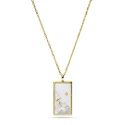 Georgia Lunar Nights White Mother-of-Pearl Pendant Necklace