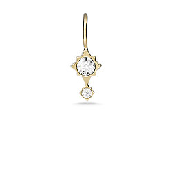 Corra Oh So Charming Gold-Tone Stainless Steel Charm