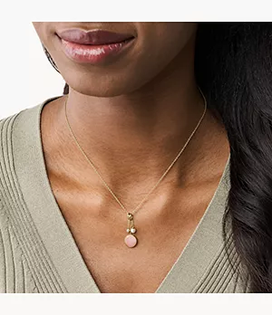 Sutton Pink Mother-of-Pearl Pendant Necklace