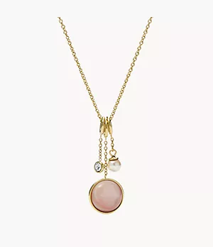 Sutton Pink Mother-of-Pearl Pendant Necklace