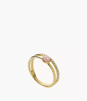 Sutton Pink Mother-of-Pearl Band Ring