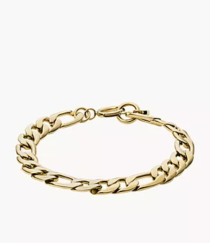 Bracelet chaîne Rowan Oh So Charming en acier inoxydable, doré