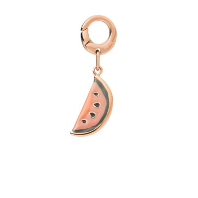 Watermelon Plated Gold Charms - C319G - Watchus