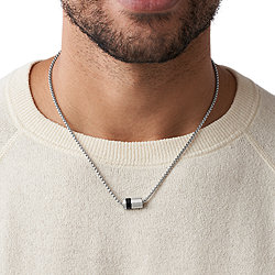 Classics Stainless Steel Pendant Necklace