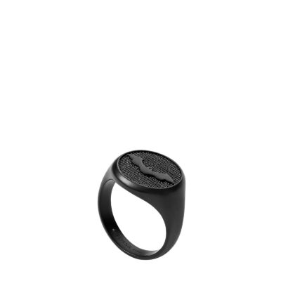 Batman - Symbol Ring schwarz