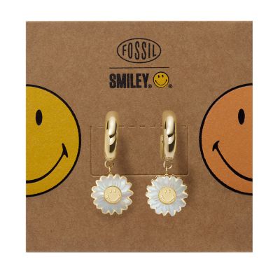 Fossil sales hoop earrings