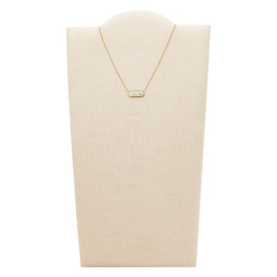 Mother of deals pearl bar necklace