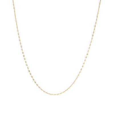Oh So Charming Gold-Tone Stainless Steel Chain Necklace  JF04030710