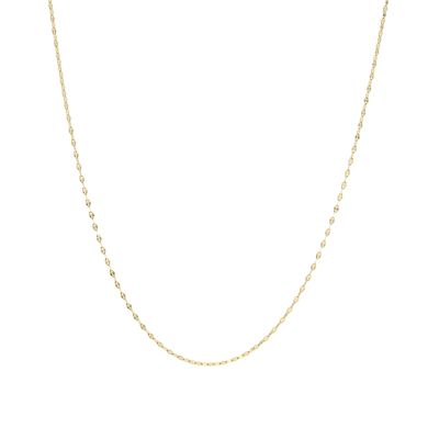 Oh So Charming Gold-Tone Stainless Steel Chain Necklace