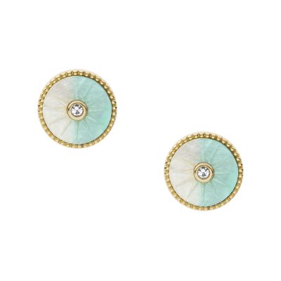 

Fossil Femmes Clous d’oreilles Val Blue Crush en nacre ombrée