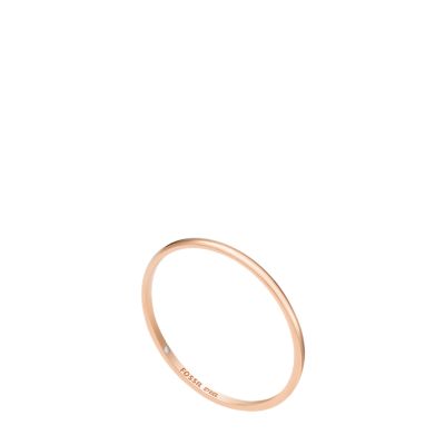 Fossil on sale rose ring