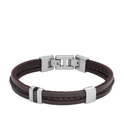 Bracelet Fossil JF04119710 Femme Fossil Bijoux - Bracelet sur Lookéor