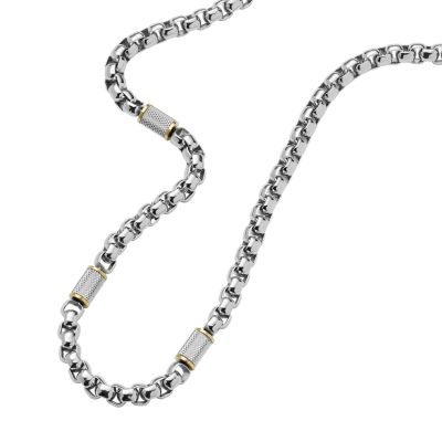 Stainless Steel (Gold Plated) Chain Necklace for Men — WE ARE ALL SMITH