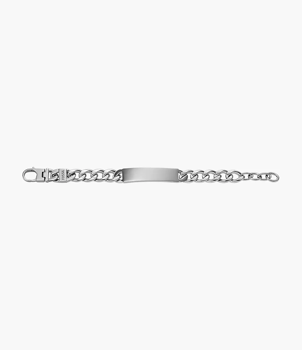 Drew Stainless Steel ID Bracelet - JF04155040 - Fossil