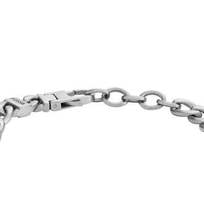 Drew Stainless Steel ID Bracelet - JF04164040 - Fossil