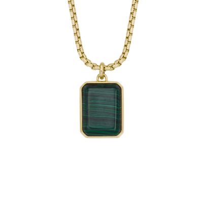 malachite necklace