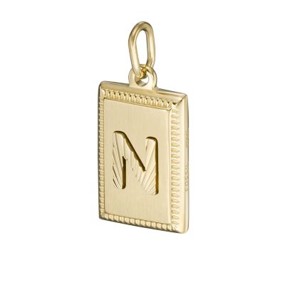 Oh So Charming Gold-Tone Stainless Steel Initial Charm - JF04262710 - Watch  Station