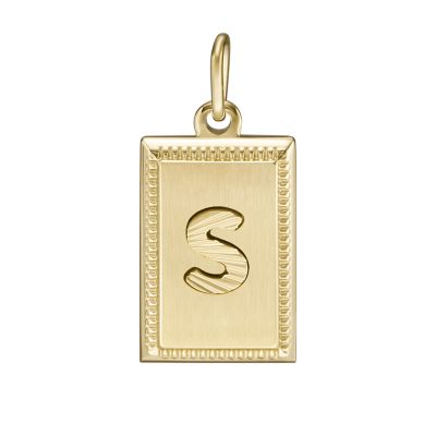 BULK 10 Stainless Steel Nu Greek Letter Charms SC7007 