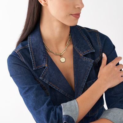 Oh So Charming Gold-Tone Stainless Steel Charm