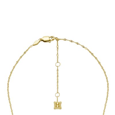 Harry Steel JF04302710 Limited Potter™ - Chain Time-Turner™ Fossil - Edition Stainless Gold-Tone Necklace