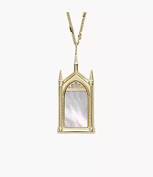 Limited Edition Harry Potter™ Mirror of Erised Mother of Pearl Chain Necklace