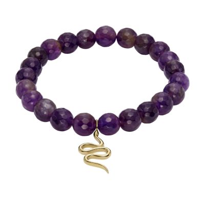 Sutton Modern & Magic Amethyst Beaded Bracelet