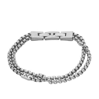 Icons Stainless Steel Chain Bracelet - JOF01001040 - Fossil