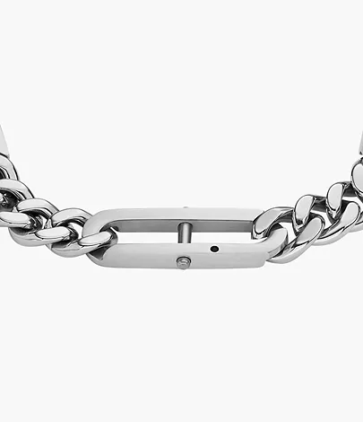 Heritage D-Link Stainless Steel Chain Bracelet - JF04342040 - Fossil