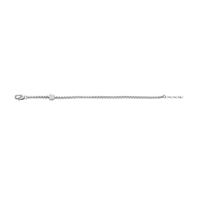 Heritage Shield Stainless Steel Chain Bracelet - JF04346040 - Fossil