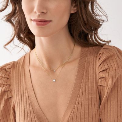 Sutton Tokens Of Affection Two-Tone Stainless Steel Chain Bracelet