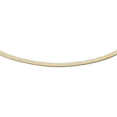 All Stacked Up Gold-Tone Stainless Steel Chain Necklace Extender