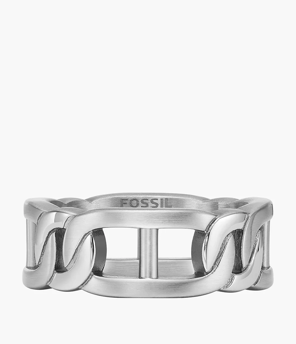 Heritage D-Link Stainless Steel Band Ring  JF04409040
