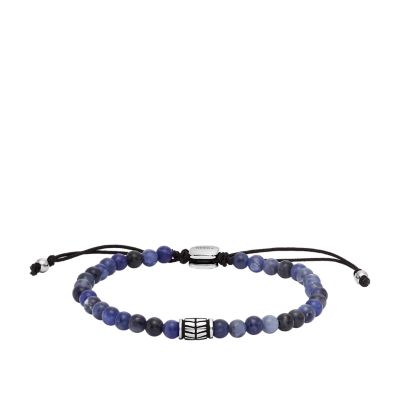 Bracciale con perline in sodalite